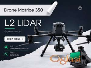 DJI MATRICE 350 RTK sa Zenmuse L2 LiDAR sistemom